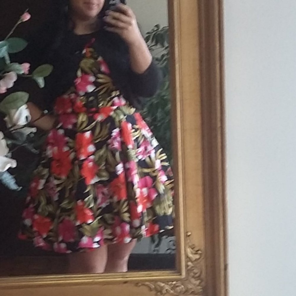 Voodoo Vixen floral dress